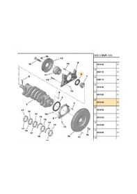 Resim Krank Keçe 106 206 C2 C3 Nemo 11830-046080-0514a3 