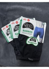 Resim Gümüş Bambu Boxer Siyah 