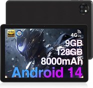 Resim T10W 8000mAh Pil 10" 128GB/1TB TF Dört Çekirdekli Android Çift Kamera 2.4G/5G WiFi Tablet Doogee