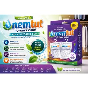 Resim Nemtut Rutubet Giderici Nem Emici Koku Küf ve Korozyon Önleyici 3 Kutu 6 Paket 3 kg 