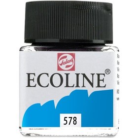 Resim Talens Ecoline Sıvı Suluboya 30ml - Sky Blue Cyan 578 