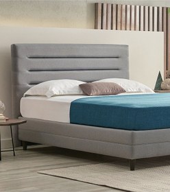 Resim Yataş Bedding Supreme Pedic Baza - Başlık Set - Mavi 140x190 