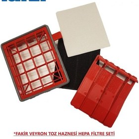 Resim Fakir Ranger Yeni Tip Yıkanabilir Hepa Filtre + Keçe Sünger Seti 