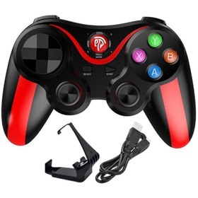 Resim ilgincaksesuar Pupg Wireless Kablosuz Oyun Kolu Bluetooth Joystick Gamepad 