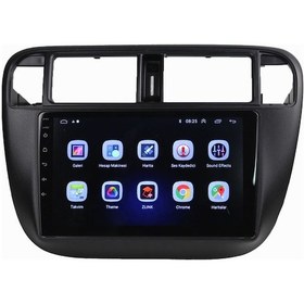 Resim Honda Civic 1996-2001 9 inç 4-64 GB Android Carplay Multimedya 