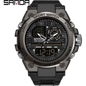 Resim Hanyang Diğer Sanda Yenı Renkli Erkek Saatler Spor Askeri 50 M Su Geçirmez Kol Saati Dijital Kuvars Izle Erkekler Için Saat Relogio Masculino (Yurt Dışından) 