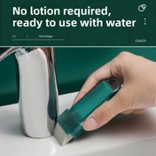 Resim Silikon Temizlik Silgisi - Losyon Gerekmez, Mutfakta, Banyoda ve Ayakkabılarda Inatçı Lekeler için Su ile Aktiflenen Sünger - Ev Temizliği Aracı, Ergonomik Tasarım, Dayanıklı Tutuşlu 
