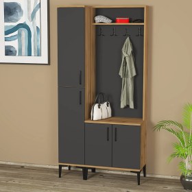 Resim Kalender Dekor Rose-1-3 Portmanto Vestiyer Ayakkabılık RS06 