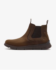 Resim Skechers Augustino - Paulo 205227 CHOC Erkek Kahverengi Günlük Ayakkabı | Orijinal 