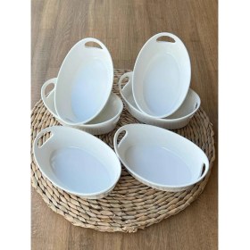 Resim Rossev Porselen Kulplu Sos Kase 6'lı 