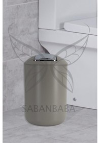 Resim Çöp kovası bej 20x30 (Brasil model) Bej 