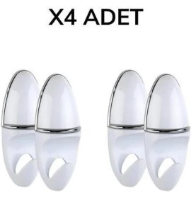 Resim Bornoz Askısı Lüx Milenyum Bornozluk 2 Adet Banyo Bornoz Askılığı 