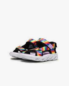 Resim SKECHERS HYPNO - SPLASH - RAİNBOW LİGHTS Büyük Kız Çocuk Siyah Işıklı Sandalet 20218L BKMT 