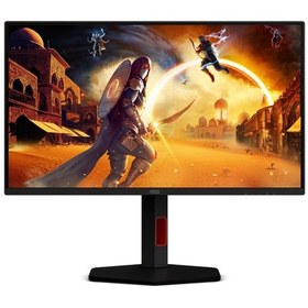 Resim Aoc 25G4KUR 24.5" 0.3 Ms Full HD Pivot Ips 400 Hz Oyuncu Monitörü Ölü Pixel (Teşhir) 