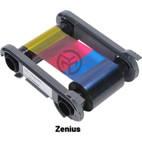 Resim Evolis R5F002EAA Zenius YMCKO Renkli Ribon 200 Baskı 