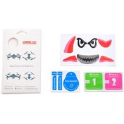 Resim Profisher Djı Spark Ve Djı Mavic Pro Kuş Kaçıran Shark Sticker Etiket 