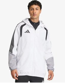 Resim Adidas Kb0140 Tiro 26 Competition All Weather Jacket Erkek Yağmurluk Beyaz 
