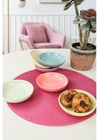 Resim Keramika Rainbow Halka Çerezlik & Sosluk 13 CM 6'lı 