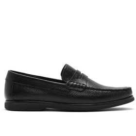 Resim Derimod Fly Erkek Siyah Deri Loafer 26SFD6324FT 