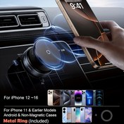 Resim K009 Ayarlanabilir Manyetik Araç Telefon Tutucu - Sağlam, Çok Açılı, Su Geçirmez ABS, Tüm Akıllı Telefon Boyutları İçin Çift Emişli Kupa, 360° Sınırsız Dönüş, Ultra Kararlı Tutuş, Yapıştırıcısız, Otomobil Uyumlu, Akıllı Telefon Standı | Emişli Kupa Tutucu | Su Geçirmez Telefon Tutucu 