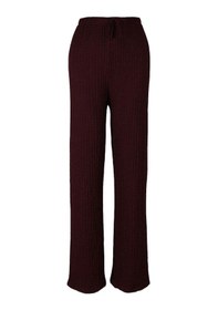 Resim Trender Gofre Bordo Kadın Pantolon 2498 Bordo 