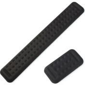 Resim Decisive Klavye Bilek Desteği, Klavye ve Fare Için Bilek Desteği, Ergonomik Hafızalı Köpük Klavye Mouse Pad Seti (Yurt Dışından) 