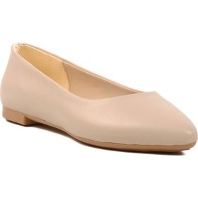 Resim Aspor Bej Hafif İnce Taban Kadın Babet Çok Renkli 