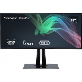 Resim VIEWSONIC VP3881A PROFESYONEL MONITOR 37.5 5MS 60HZ IPS 3840X1600 WQHD+ 300 HDMI DP USB TYPE C DCI-P3 PANTONE 21:9 20M:1 1.07B HOPARLOR RJ45 3 KENAR CERCEVESIZ 2300R KAVIS KALIBRASYON FLICKER FREE MAVI ISIK FILTRESI TILT SWIVEL YUKSEKLIK AYARI VESA 