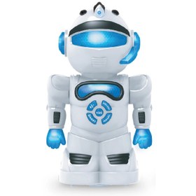 Resim Oyuncak Pilli Robot Mavi 