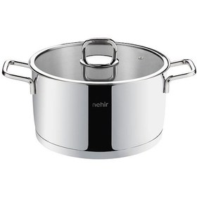 Resim Nehir Silver Trend 24 CM Derin Tencere 