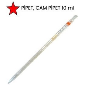Resim Pipet, 10ml Dereceli Pipet, 10 Ml Pipet Cam Dereceli Pipet 