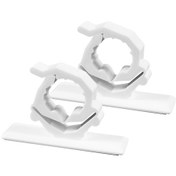 Resim Skycity Balık Olta Mandalı - 2'li Paket Plastik Kıskaç Maks. 2cm Çap Beyaz 