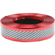 Resim Sones 1m Araç Tamponu Çarpışma Önleyici Şerit, Renk: İki Renkli Kırmızı 3cm 