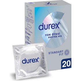 Resim Durex Yok Ötesi Ekstra His 20'li İnce Prezervatif 
