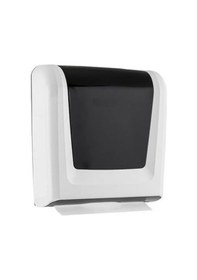Resim Flosoft F114 300 Adet Z Katlamalı Siyah Kağıt Havlu Verici 