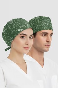 Resim ÇİZGİ MEDİKAL Bilim Dersleri Desenli Bone (Cotton Likra Kumaş) 