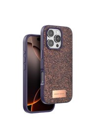 Resim artlab Art Onegif İphone 16 Pro Max Bright Simli Kapak - Derin Mor Lab 