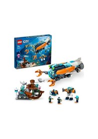 Resim LEGO® City 60379 Derin Deniz Keşif Denizaltısı 842 Parça 