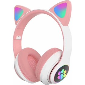 Resim Karler Bass STN28 Kablosuz Kedi Kulaklık - Pembe 13 