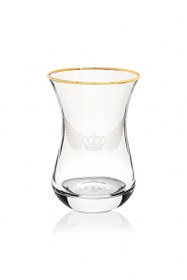 Resim ZM Decor Kanat Desenli Çay Bardağı 6'lı Set 