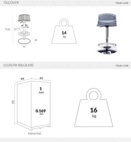 Resim Siesta Arıa Bar Taburesi Otel Restoran Mutfak Kafe 