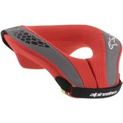 Resim Alpinestars Sequence Genççocuk Boyun Koruma Kırmızı Siyah 