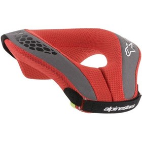 Resim Alpinestars Sequence Genççocuk Boyun Koruma Kırmızı Siyah 