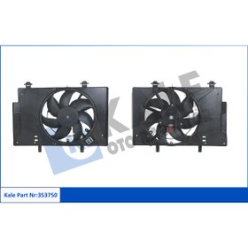 Resim KALE FAN MOTORU KOMPLE (FORD COURIER 1.0 ECOBOST /1.6 TDCI KLIMALI 14/) 
