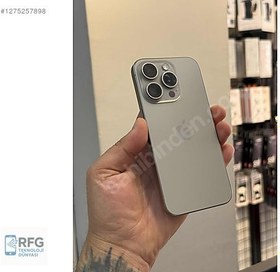 Resim Apple iPhone 15 Pro İkinci El YD | 128 GB | Natürel Titanyum 