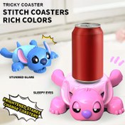 Resim Disney Stitch Yıldız Şekilli Bardak - Isıya Dayanıklı Plastik, Eğlenceli Masa Dekoru Stitch ve Melek Tasarımları ile, Cadılar Bayramı, Şükran Günü ve Daha Fazlası için Mükemmel Tatil Hediyesi, Sevimli Bardaklar 