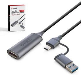 Resim Ekd-Tp46 Type-C+Usb 3,0 To Hdmı Video Capture 
