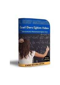 Resim Enine Boyuna 9. Sınıf Matematik Özel Ders Eğitim Video Seti 