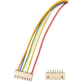 Resim 50 Adet 2.50mm 7 Pin Jst Xh Konnektör 30cm Kablolu 