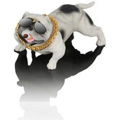 Resim Araba İçi Torpido Üstü Simülasyon Pitbull Köpek Dekorasyon 